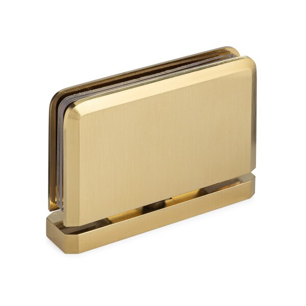 Oceana Standard Duty Pivot Hinge Brushed Brass PVD Portals Luxury